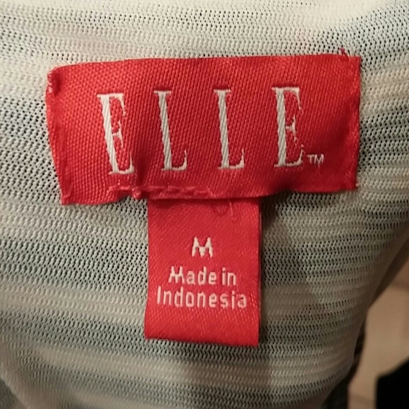 ELLE DRESS/ Blue and White - Picture 3 of 3