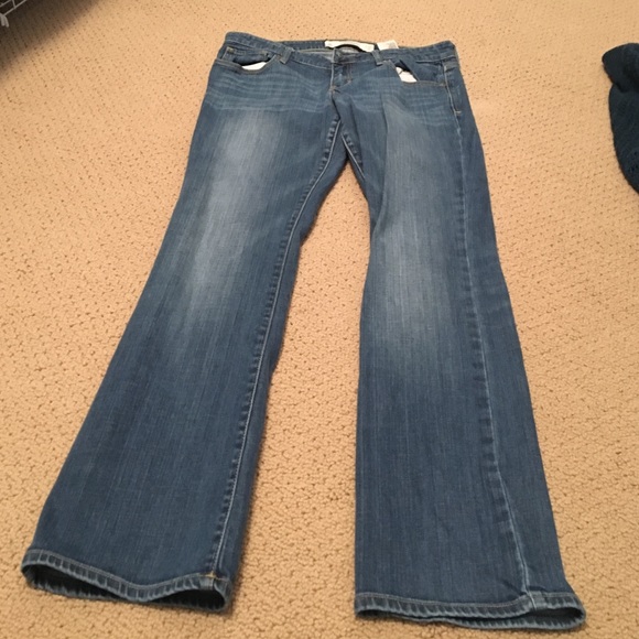 Abercrombie and Fitch boot cut jeans