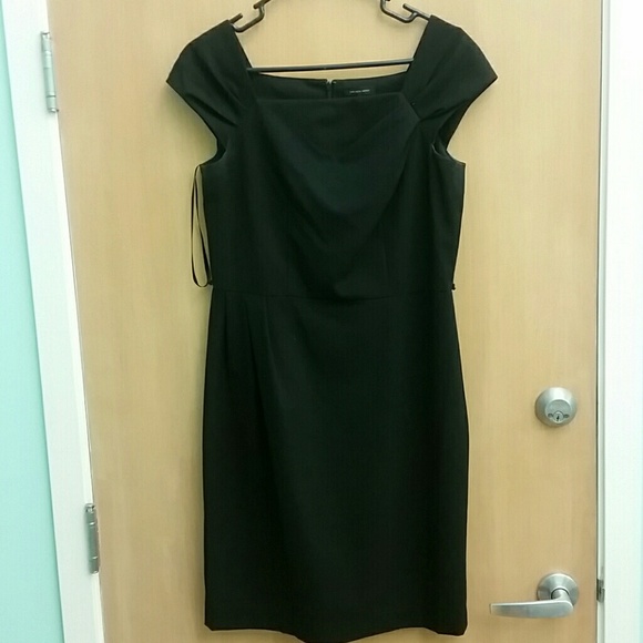 Classic black cocktail dress