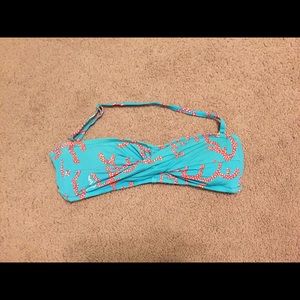 Lilly Pulitzer Coral pattern top