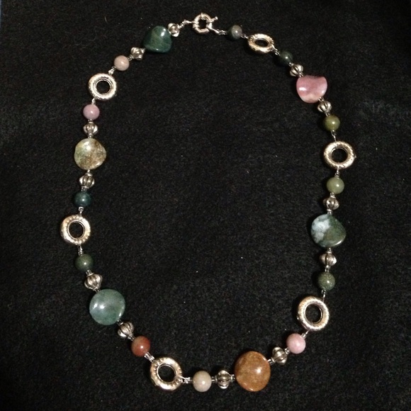 Stone necklace