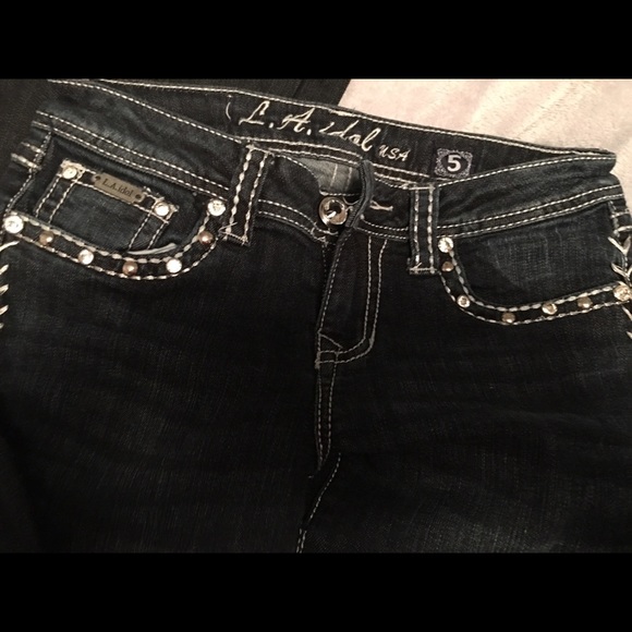 La idol boot cut jeans