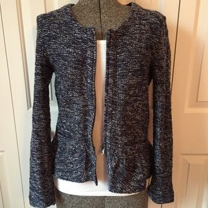 J.Crew Tweed Peplum Blazer
