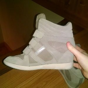 Wedge Sneakers Velcro