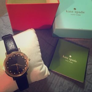 Kate Spade rose gold scalloped watch!