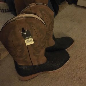 Roper boots.