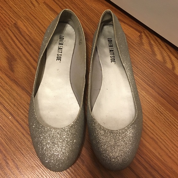 Sparkly flats