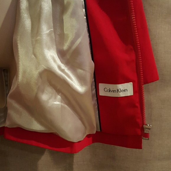 Calvin Klein red jacket - Picture 3 of 4