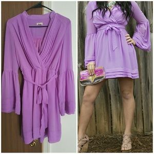 Love Riche bell sleeve dress