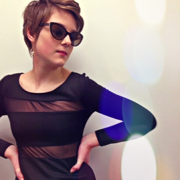 Fire Los Angeles Size Medium Flexible Dress