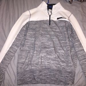 Quarter zip PINK sweatshirt