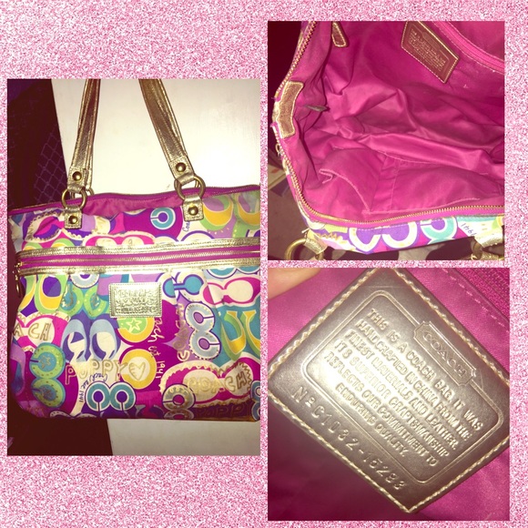 Poppy coach purse