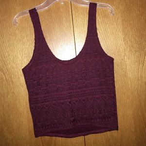 Hollister Aztec Crop Top