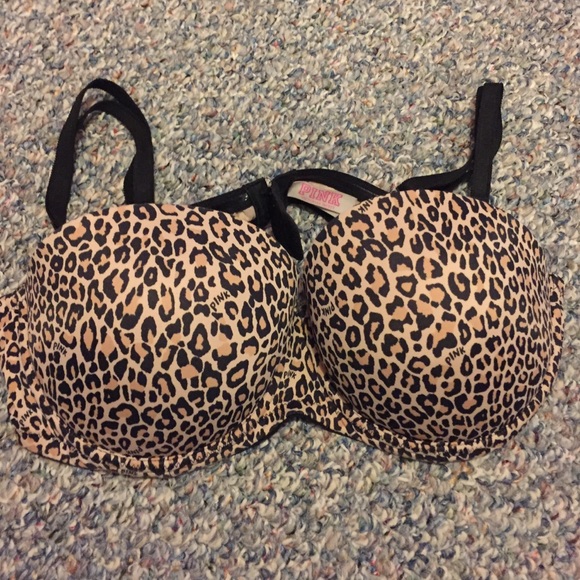 Cheetah print bra!