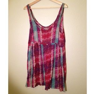 Ecote tie dye tunic dress