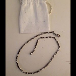 David Yurman wheat necklace