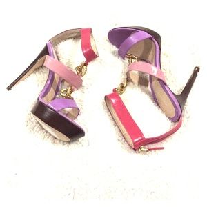 Fendi Colorblock Heels