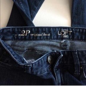Ann Taylor Loft 2P Bootcut Jeans