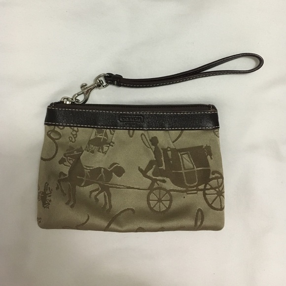 Authentic Coach Wristlet