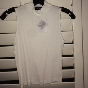 Top shop mock neck tank