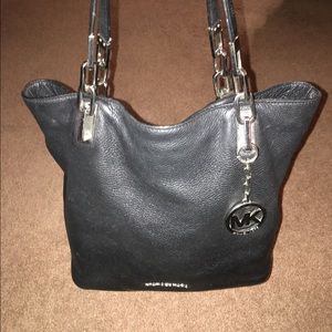Micheal Kors - Black Genuine Leather Purse