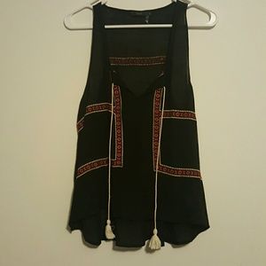 Black swing tank