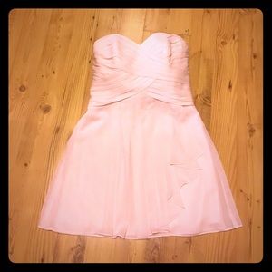 David's Bridal, short cocktail dress