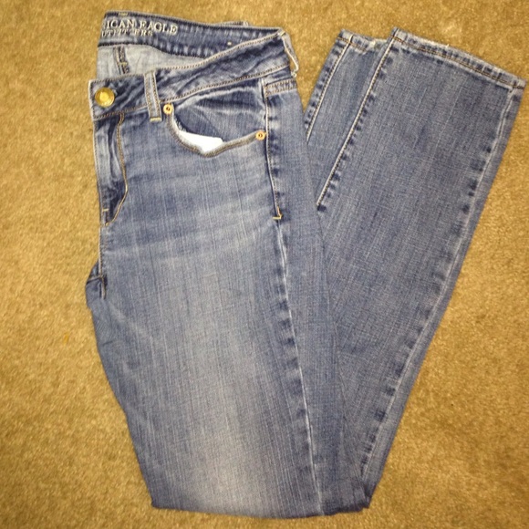 American Eagle Skinny Stretch Jeans size 8 long