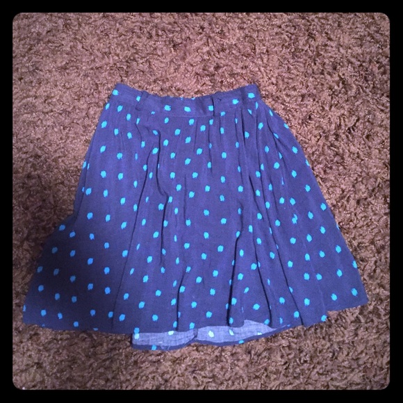 Blue polka dot skirt Xsmall - Picture 1 of 1