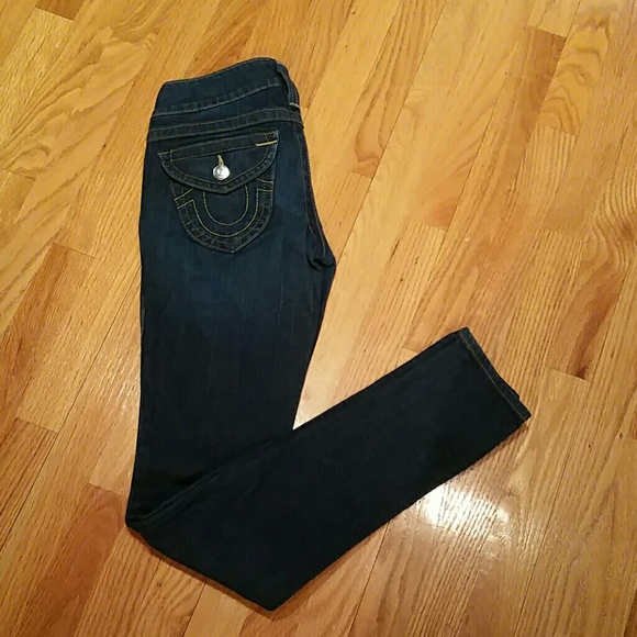 True religion dark denim 26