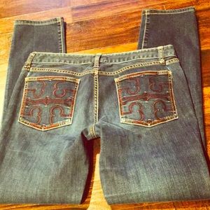 Tory Burch super Skinny denim Jeans SZ 31