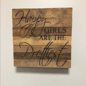 wooden wall decor