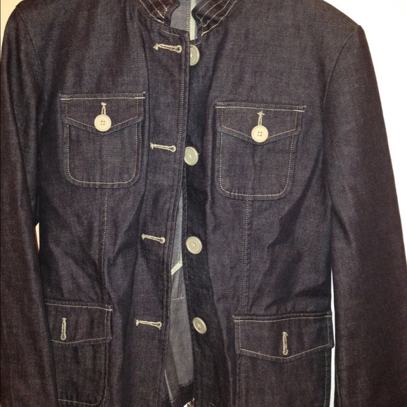 Gap Denim Military Style Jacket