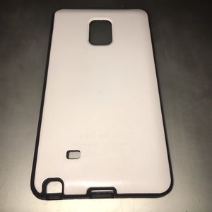Samsung Note 3 White Leather Case