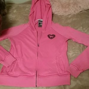 Victoria Secret Pink zip up hoodie.