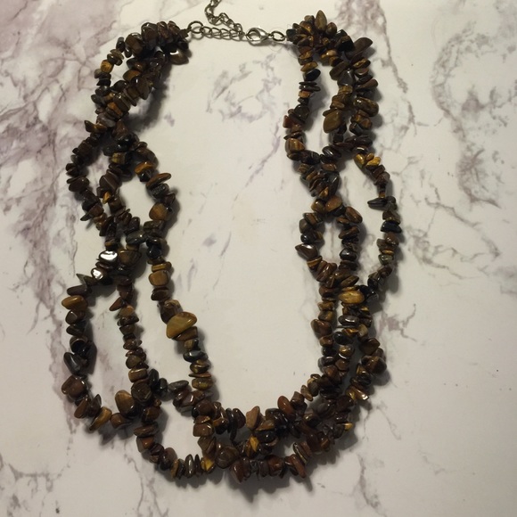 authentic tigers eye necklace