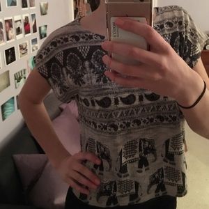Boho Elephant Top