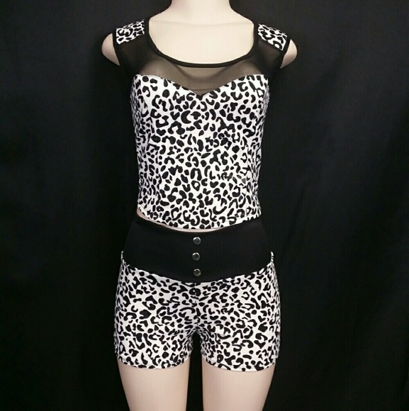 Cheetah short set