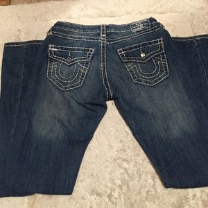 Light wash true religion jeans!