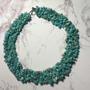 Authentic Turquoise gem stone necklace