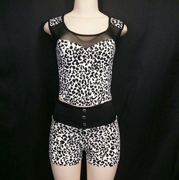 Cheetah short set