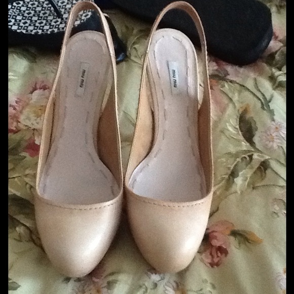 Miu Miu sling backs - Picture 2 of 4