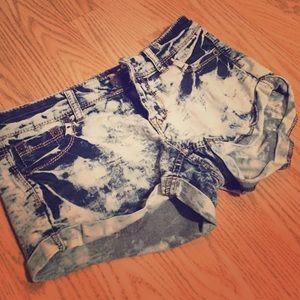 Tie dye style shorts. Forever 21. Size 1.