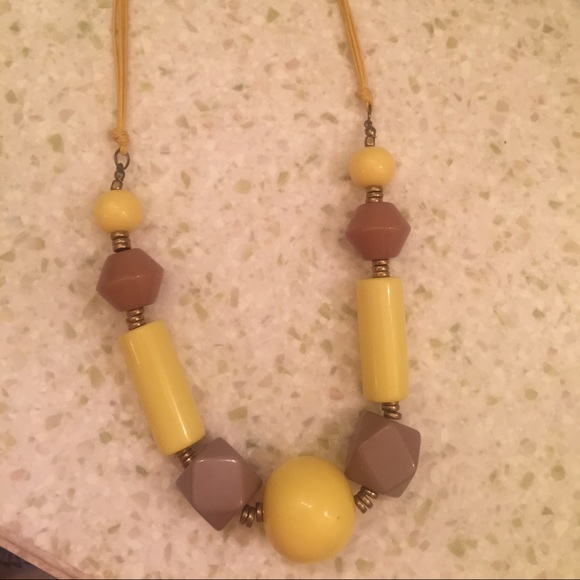 Yellow Necklace
