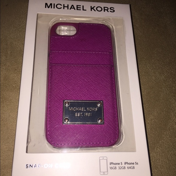 Pink Michael kors wallet case
