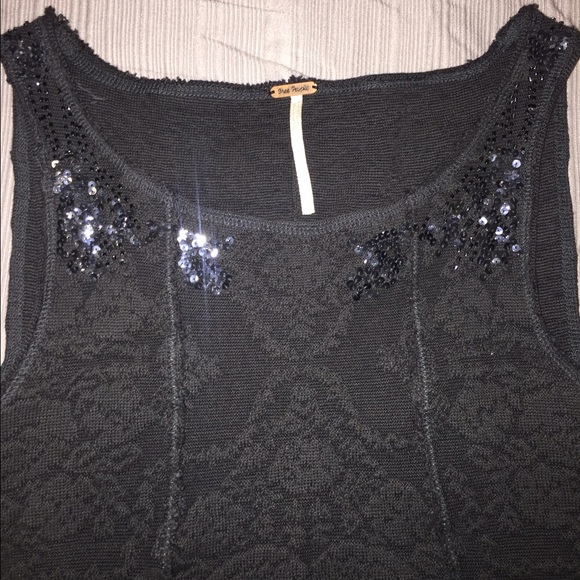Free People black tank top - Picture 4 of 4