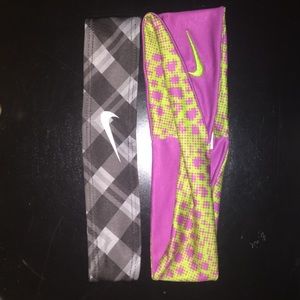 Nike headbands! Only purple and green available 🏃