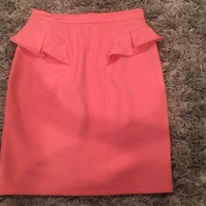 Peplum skirt