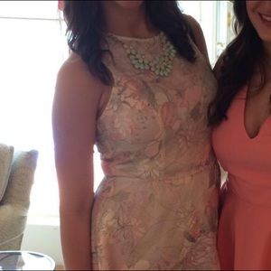 Light pink and white sundress