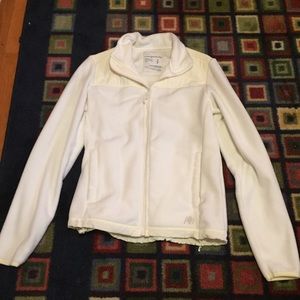 NWOT Aeropostale White Fleece Jacket Small